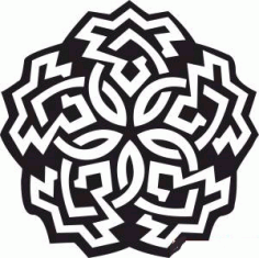Mandala Wall Art Clipart CDR File