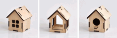 Mini Bird House CDR File
