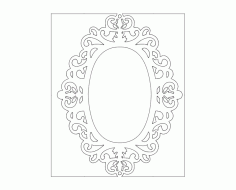 Mirror 04 Free DXF Vectors File