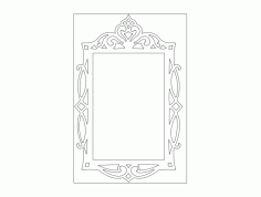 Mirror Design 04 DXF Vectors File