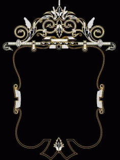 Mirror Frame 0568 Free DXF Vectors File