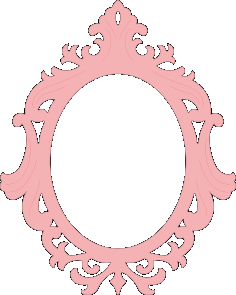 Mirror Frame Template DXF File