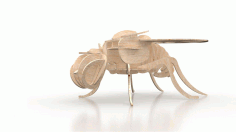 Mosca 6mm Free DXF Vectors File