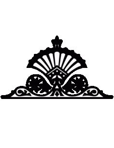 Motif Border Decorative Corner Panel DXF File