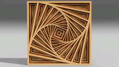 Multilayer Mandala CNC Cutting Vector CDR File