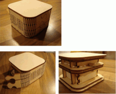 Multiple Stuff Laser Cut 3D Wooden Box CDR File