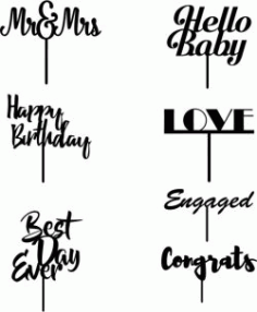 Mural Wedding Topper Free CDR Vectors File