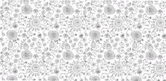 Nice Floral Background Free Vector CDR File