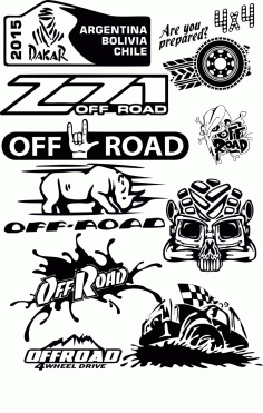 Off Road Vector Pack Free CDR Vectors File