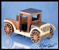 Old Car Laser Cut DXF File