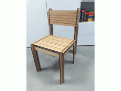 Opensource Laser Cut Chair Download Free Vector DXF File