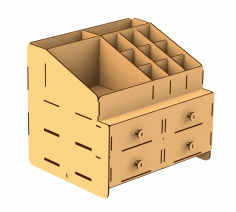 Organizer CNC Laser Cutting Free CDR File