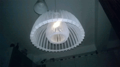 Paperwork Ceiling Lamp DXF File