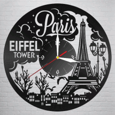 Paris Clock DXF File