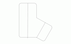 Pen Holder Free DXF Vectors File