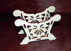 Pencil Holder with Cherries Pen Pot Laser Cut Free CDR File
