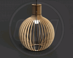 Pendant Light Chandelier Lamp Laser Cut CDR File