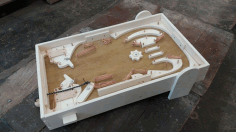 Pinball Minmax Board Game Template DXF File