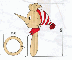 Pinocchio Ring Toss Game For Kids CDR File
