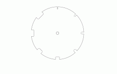 Plate Thickness Gauge 14g-750 Free DXF Vectors File