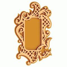 Plywood Frame Free DXF Vectors File