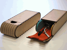 Potable Glasses Case DXF File