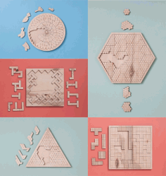 Puzzles for Kids Plywood 6 mm CDR File
