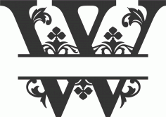 Regal Split Font W Free DXF Vectors File