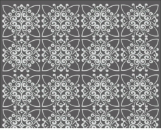 Repeating Geometric Pattern Free CDR Vectors File