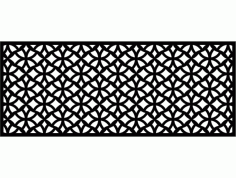 Repeating Pattern Design DXF File