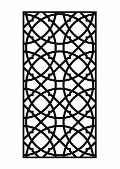 Room Divider And Grille Patterns Free Vector Dxf File DXF File