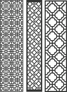 Room Divider Grill DXF File