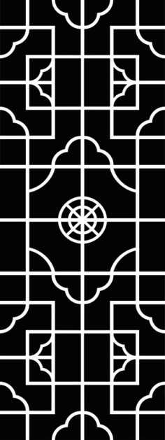 Round Pattern Jali Design CDR Vectors File