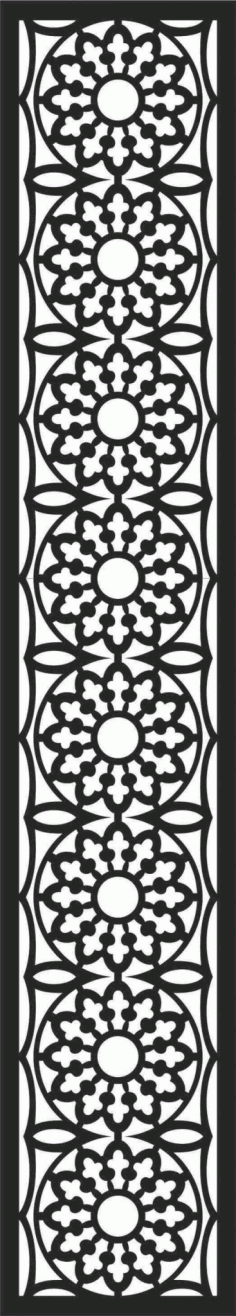 Royal Privacy Screens Outdoor Panel DXF File