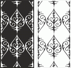 Royal Vertical Grill Panel CDR File