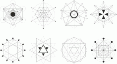 Scared Mandala Sketch CDR File