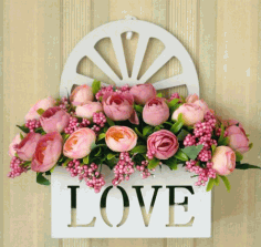Shelf for Flowers Free DXF Vectors File