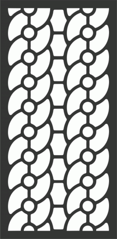 Simple Screen Panel for Room Separation DXF File