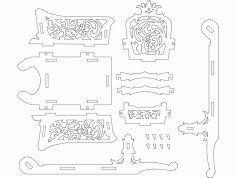 Sladge Free Dxf File For Cnc DXF Vectors File
