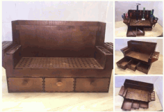 Sofa Organizer Laser Cut Free CDR File