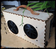 Speaker Box CNC Laser Cutting Free PDF File