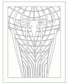 Spider Man 3D Led Illusion Vector CDR File