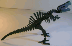 Spinosaurus Laser Cut DXF File