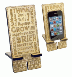 Stand for Smartphone Laser Cut CDR File