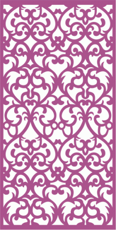 Template of Grill Design Laser Cut CDR File