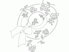 Things Festive Design 54 Free Download DXF File