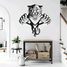Tiger Wall Decor Wall Art for Living Room CDR Vectors File