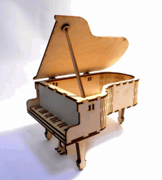 Toy Piano Laser Cut Free CDR Vectors File