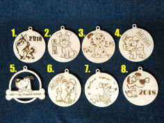 Toys Dogs Laser Cut Free CDR File