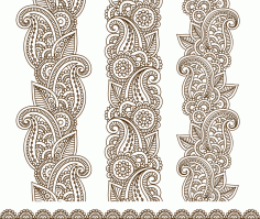 Traditional Hina Style Panel CDR File